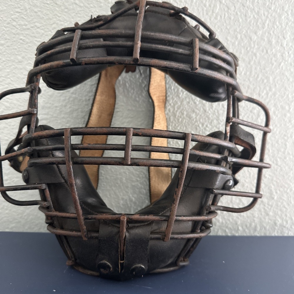 Antique Vintage Baseball Catcher's Face Mask